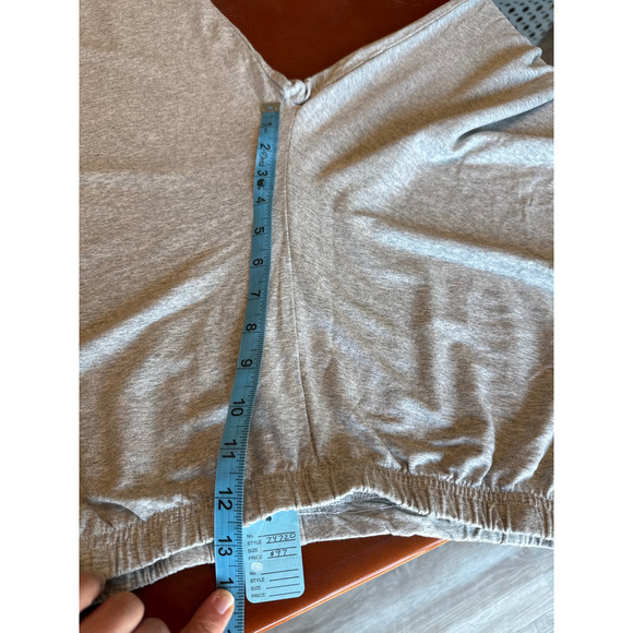 Bryn Walker 74720 Crop Pants Light Grey S NWT Siro Rayon Spandex USA Made - Picture 6 of 8